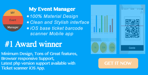 My Event Manager - CodeCanyon 18209087