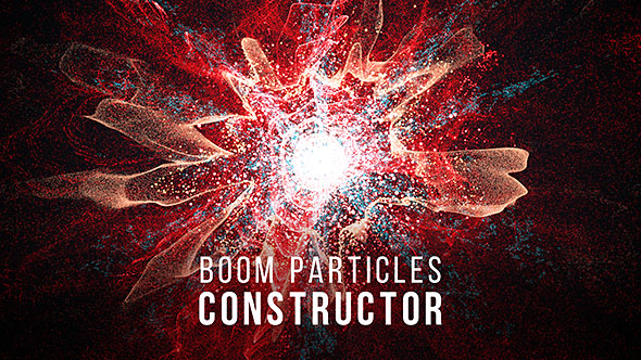 Boom Particles Logo - VideoHive 18103380