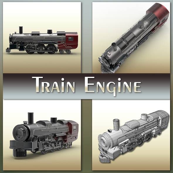 Train Engine - 3Docean 18210805