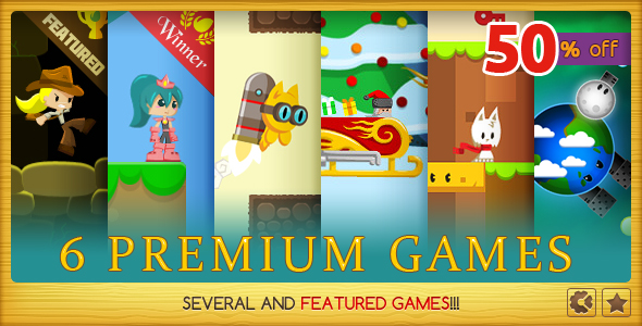 Premium Games Bundle - CodeCanyon 18214827