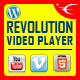Revolution Video Player With Bottom Playlist WordPress Plugin - YouTube Vimeo Self-Hosted Support