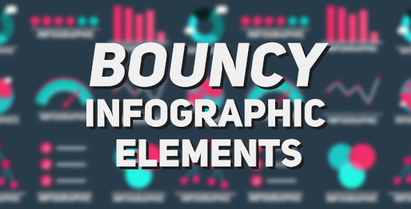 Bouncy Infographic Elements - VideoHive 18108119