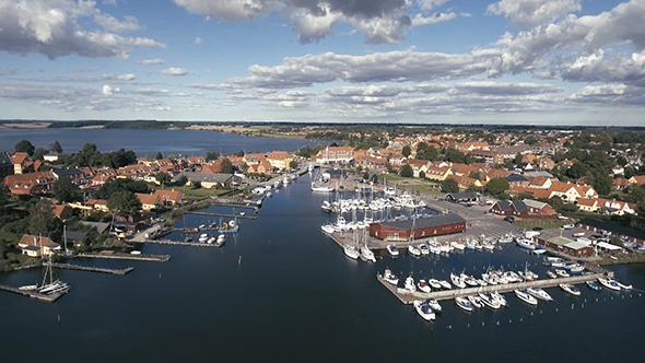 Aerial Of Sailboats Part 5