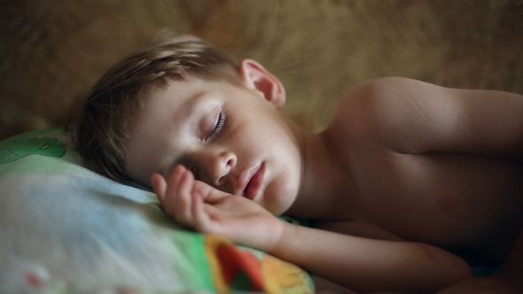 Little Boy Sleeping alt