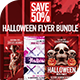 Halloween Party Flyer Bundle
