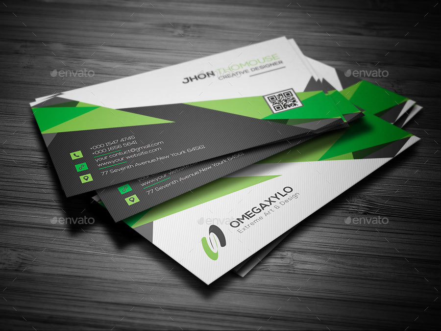 Business Card by OMEGAXYLO | GraphicRiver