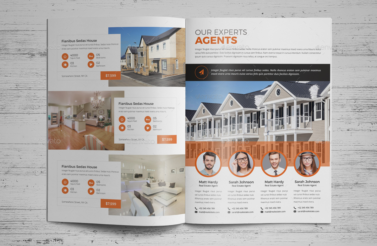 Real Estate Brochure Design v2 by Miyaji75 | GraphicRiver