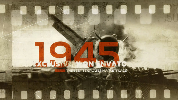 1945 History Opener - VideoHive 18248223
