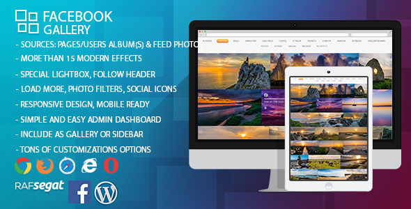 Download Facebook Gallery - WordPress Plugin nulled version