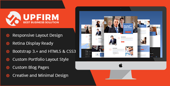 UpFirm Multi Purpose - ThemeForest 18261528