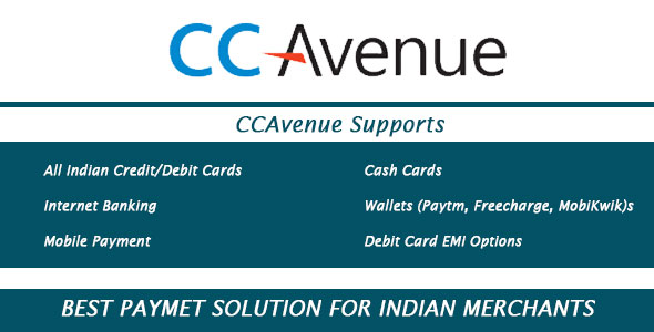CCAvenue Payment Module - CodeCanyon 18265517