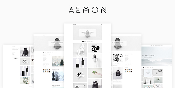 AEMON Portfolio PSD Template - Portfolio Creative