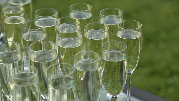 Glasses with Champagne alt