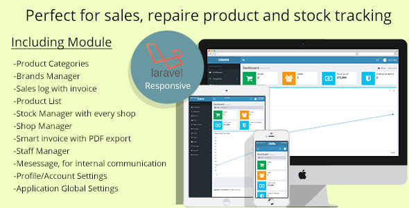 Multistore sales and repair tracking system - CodeCanyon Item for Sale