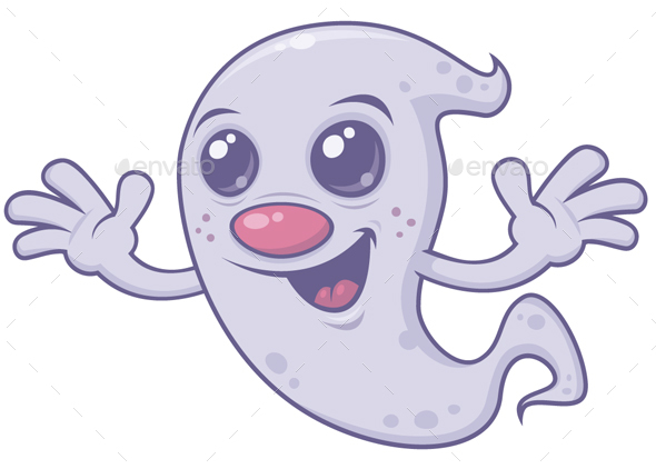 Retro Ghost - Monsters Characters