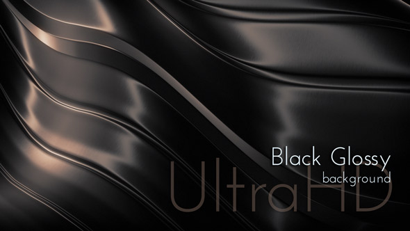 Elegant Black Glossy Background