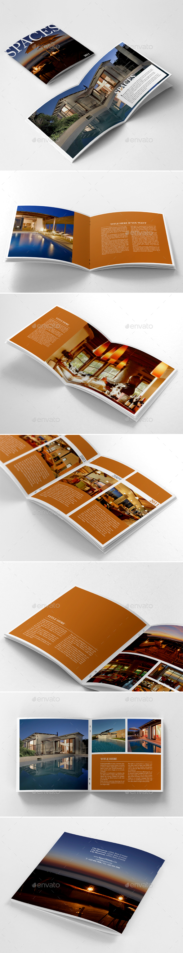 Square Brochure / Booklet - Corporate Brochures