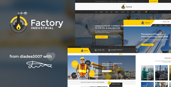 Factory Industrial - ThemeForest 17765072