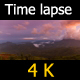 Cloudscape at Twiligt in Mountain - VideoHive Item for Sale