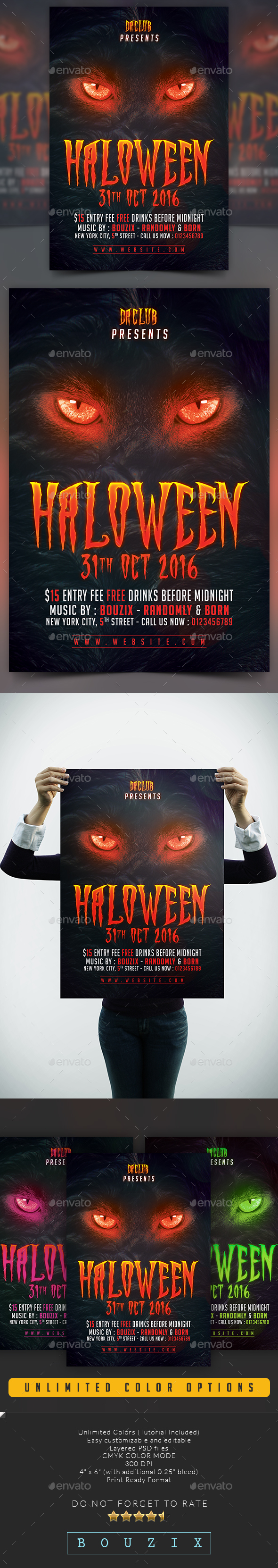 Halloween Flyer - Holidays Events