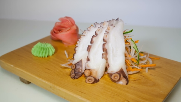 Sashimi Octapus Slices