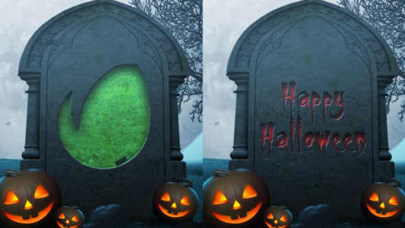 Halloween Logo Reveal - VideoHive 18293824