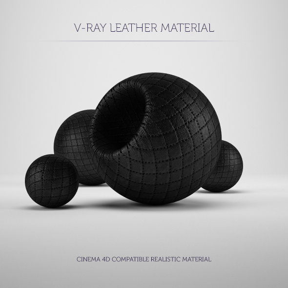 C4D V-Ray Leather - 3Docean 18295297