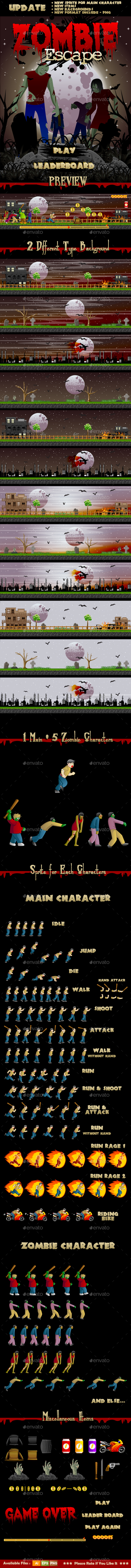 Zombie Escape Game Assets Zombie Escape Game Assets