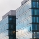 Office Building Skyscraper in the Windows of which reflected the passing clouds - VideoHive Item for Sale