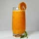 Rotating Tangerine Juice On The Turntable - VideoHive Item for Sale