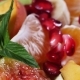 Fruit Salad With Mandarin, Oranges, Kiwi, Pomegranate Seeds, Figs, Banana and Peaches - VideoHive Item for Sale