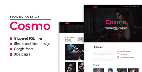 Cosmo - Model - ThemeForest 18097786