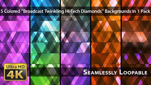 Broadcast Twinkling Hi-Tech Diamonds - Pack 02