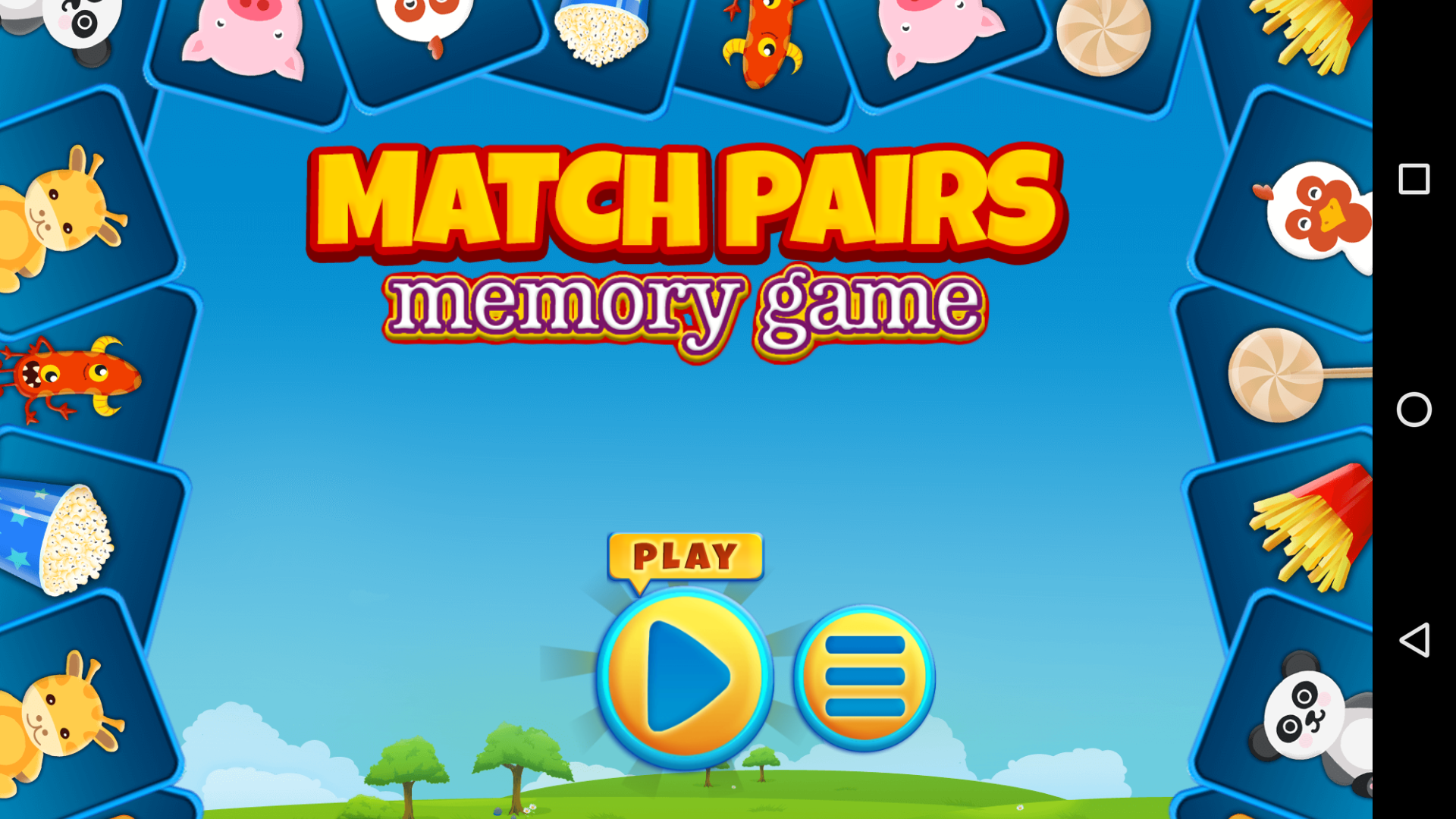 Memory Pairs Matching Game Online Match Pairs Memory Game By Codebhak 