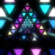 Triangles Pyramids Tunnel and Lights VJ Loop - VideoHive Item for Sale