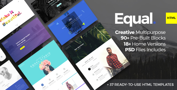 Equal Two - ThemeForest 17783345