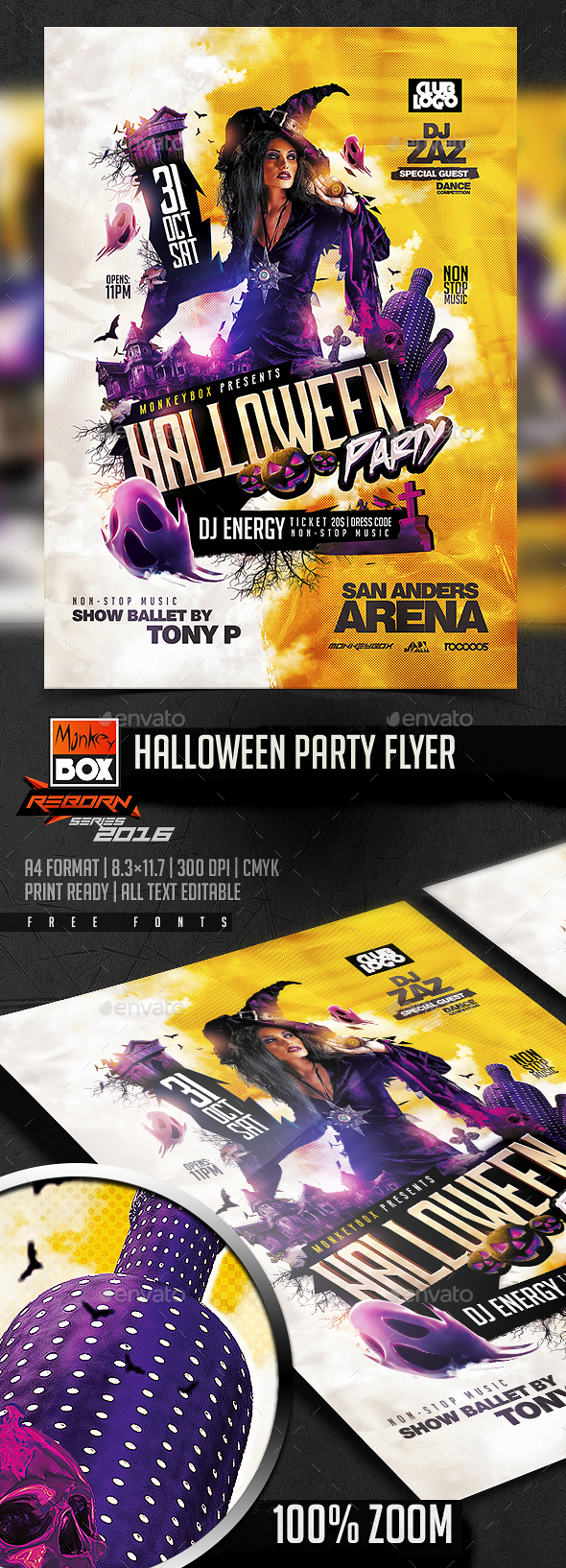 Halloween Party Flyer