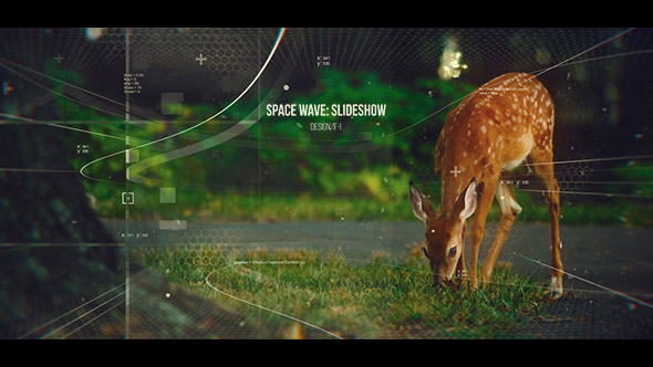 Space Wave Slideshow - VideoHive 18326617