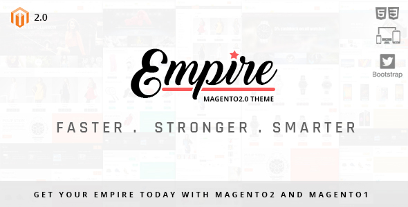 Empire - Magento 2 and 1 theme - Magento eCommerce