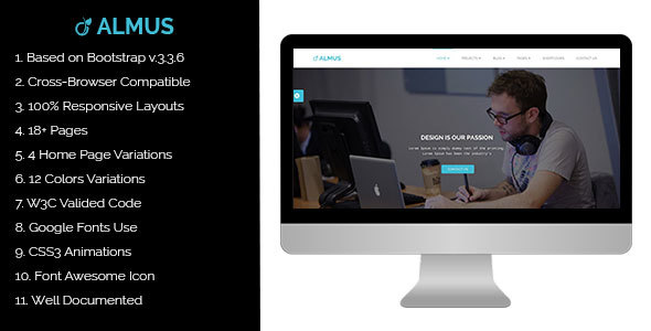 Almus - Creative - ThemeForest 18328697