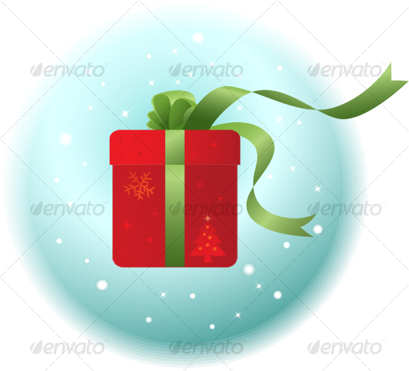 Christmas Gift - Objects Illustrations