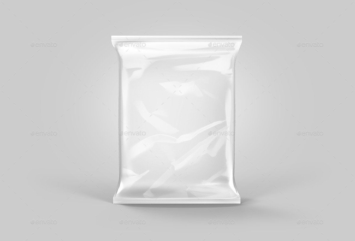 Download Transparent Foil Pouch Packaging Mock Up By Tirapir Graphicriver PSD Mockup Templates