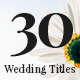 Lovely Wedding Titles Vol 3 - VideoHive Item for Sale