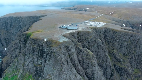 North Cape (Nordkapp) In Northern Norway. alt