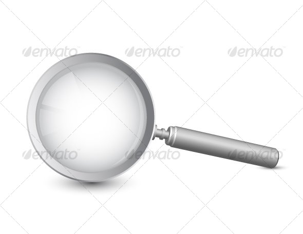 Magnifying glass - Objects Vectors