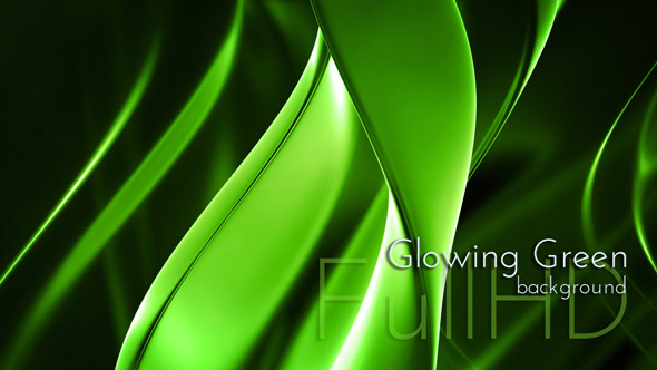 Fluorescent Glowing Green