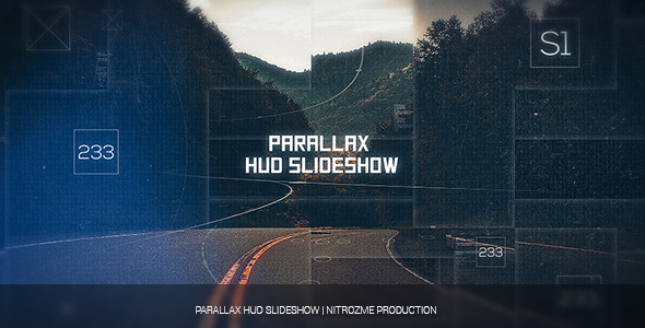 Parallax HUD Slideshow - VideoHive 18360570