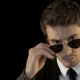 Man Looks Over His Sunglasses Like Special Agent - VideoHive Item for Sale