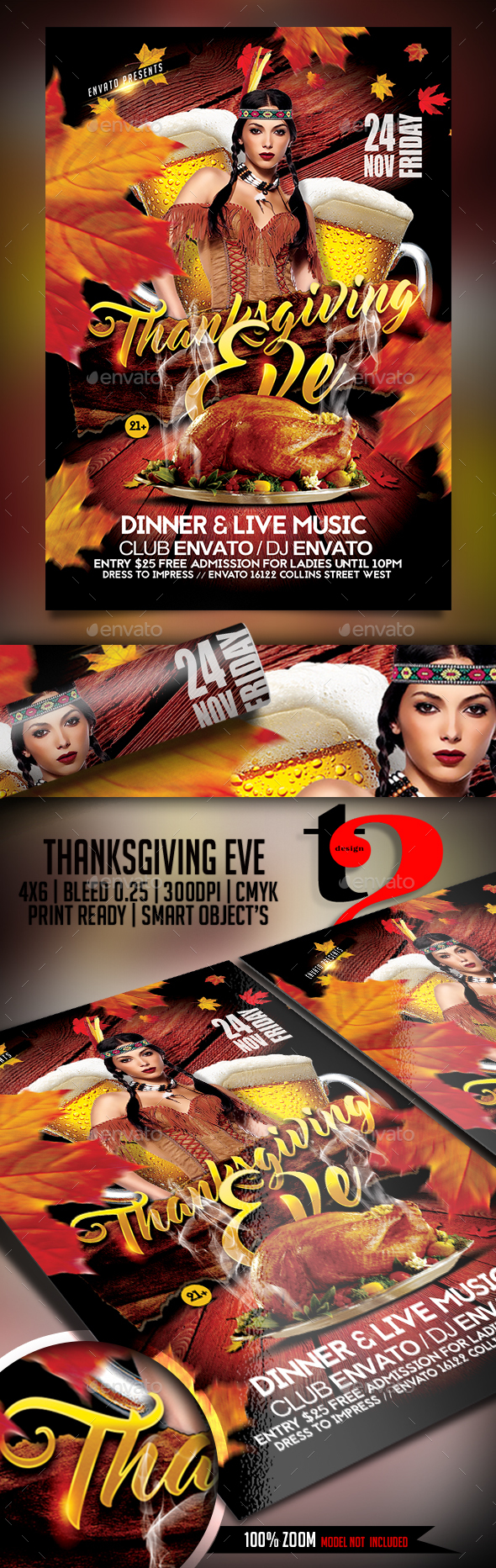 Thanksgiving Eve Flyer