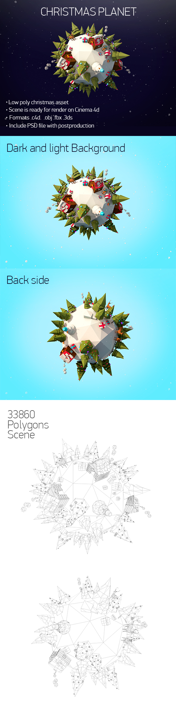 Christmas planet - 3Docean 13794031